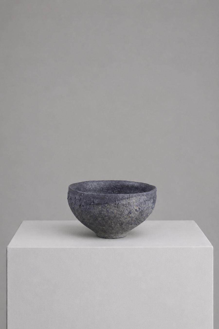 Sekki Chawan by Ken Mihara — front profile
