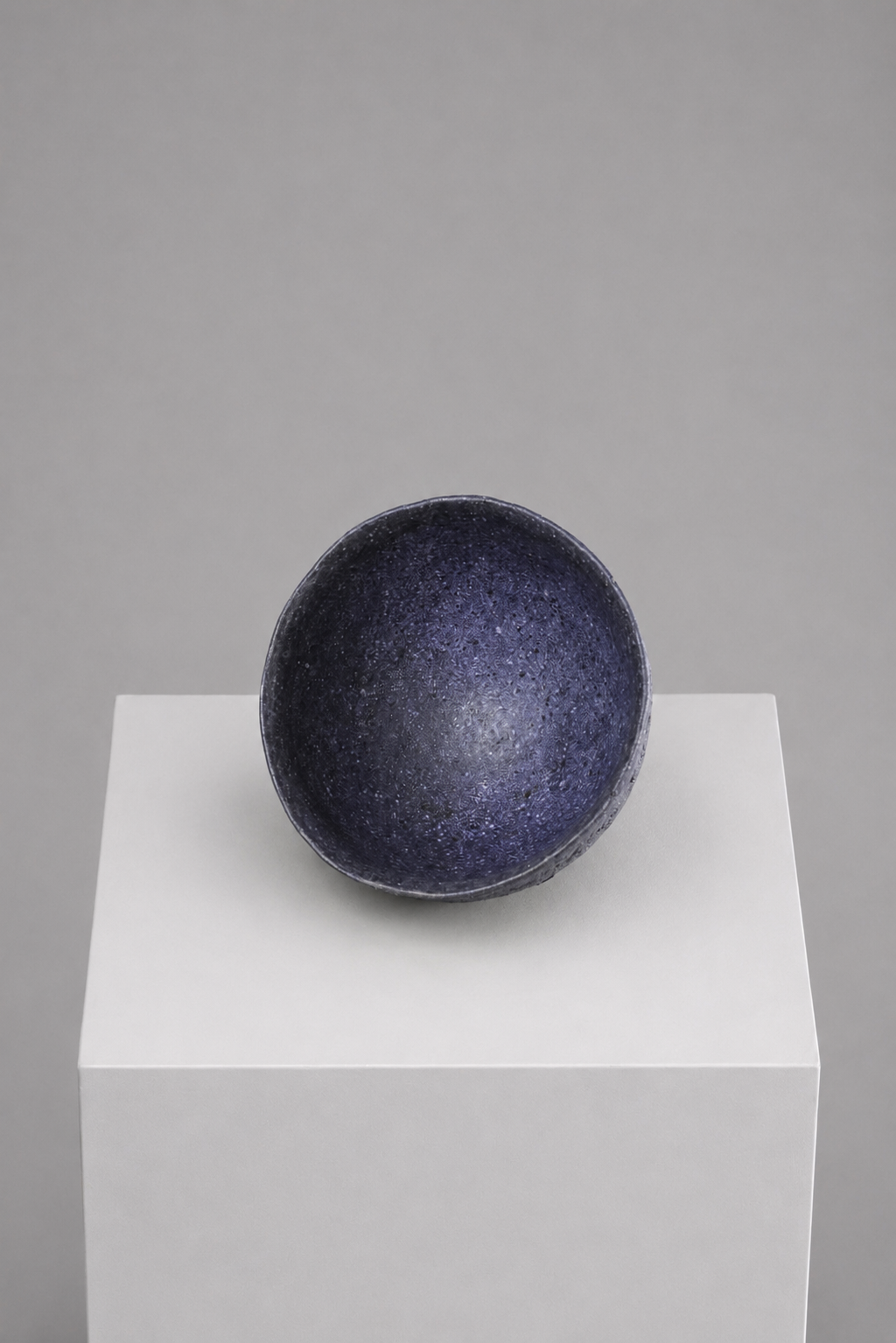 Sekki Chawan by Ken Mihara — interior from above