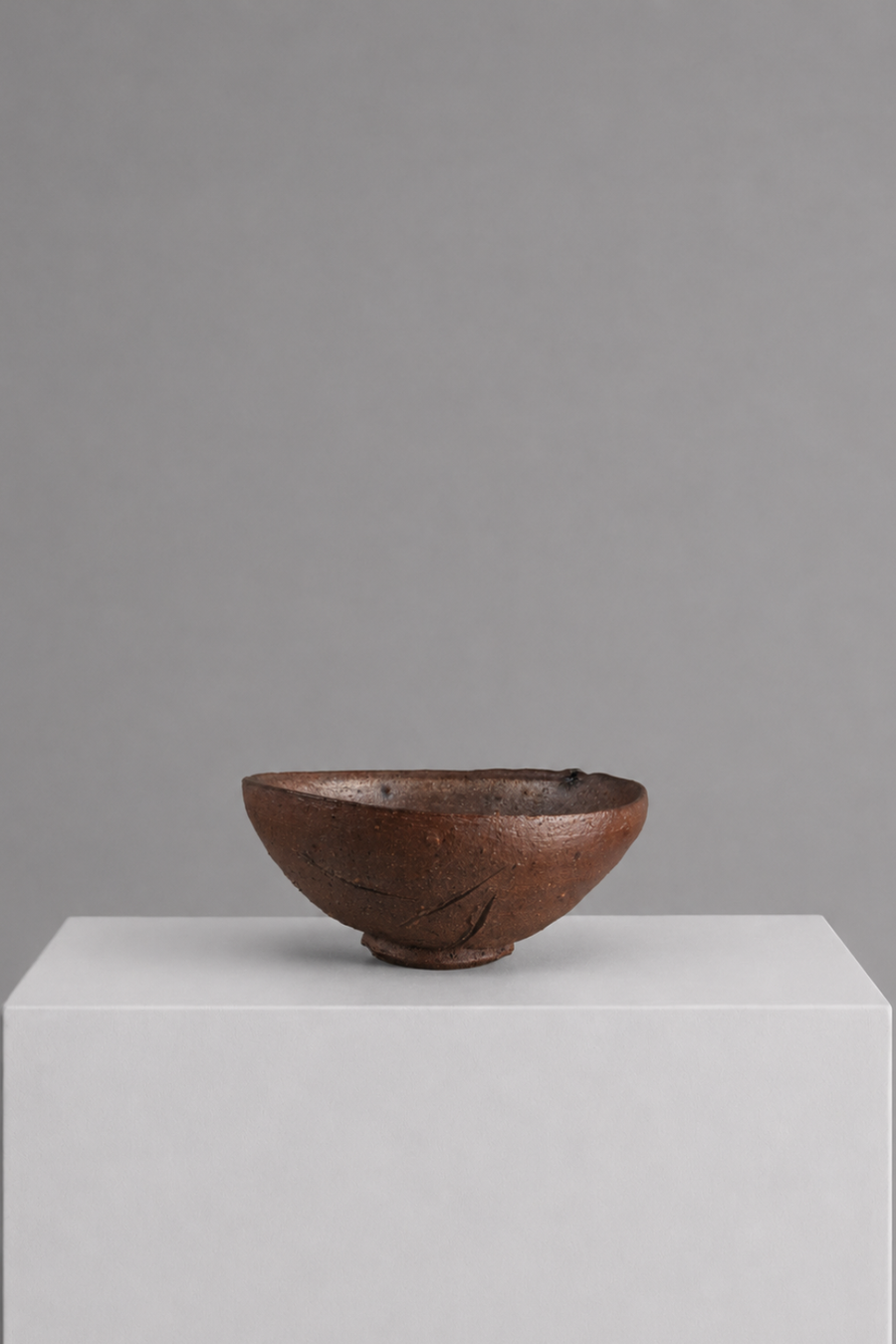 Shizenyū Chawan by Koie Ryōji — front view