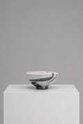 Hikidashi-shiro Chawan by Koie Ryōji — front view