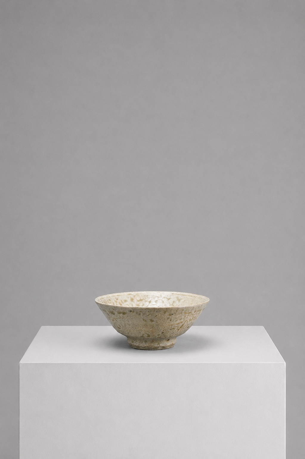 Irabo Chawan by Yasumoto Kajihara — raised front view