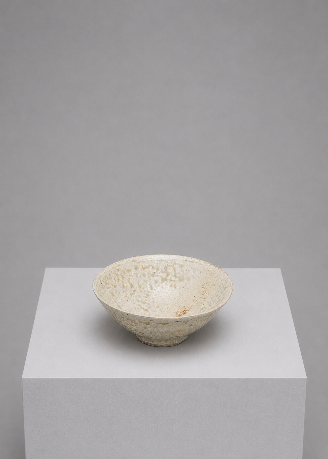 Irabo Chawan by Yasumoto Kajihara — foot (kodai), underside