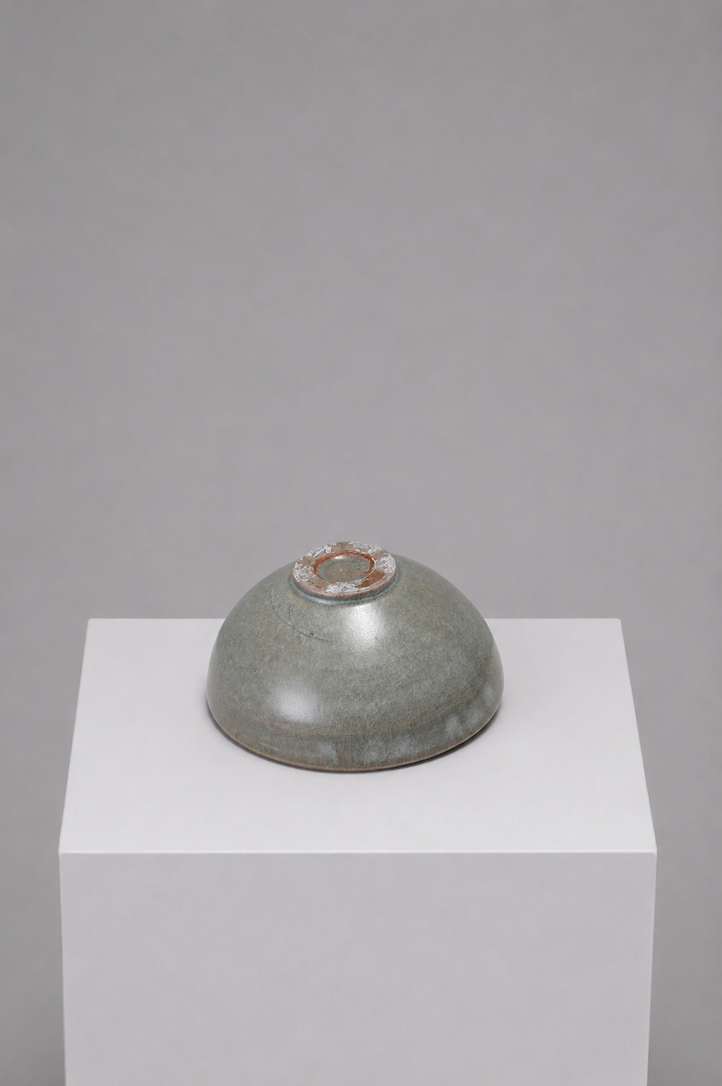 Seiji Chawan by Hiroyumi Suzuki — glaze detail with kannyu