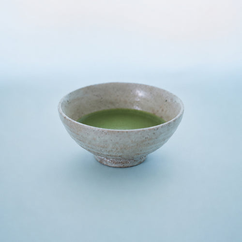 Usucha whisked from Kiri no Shiro matcha, in a chawan